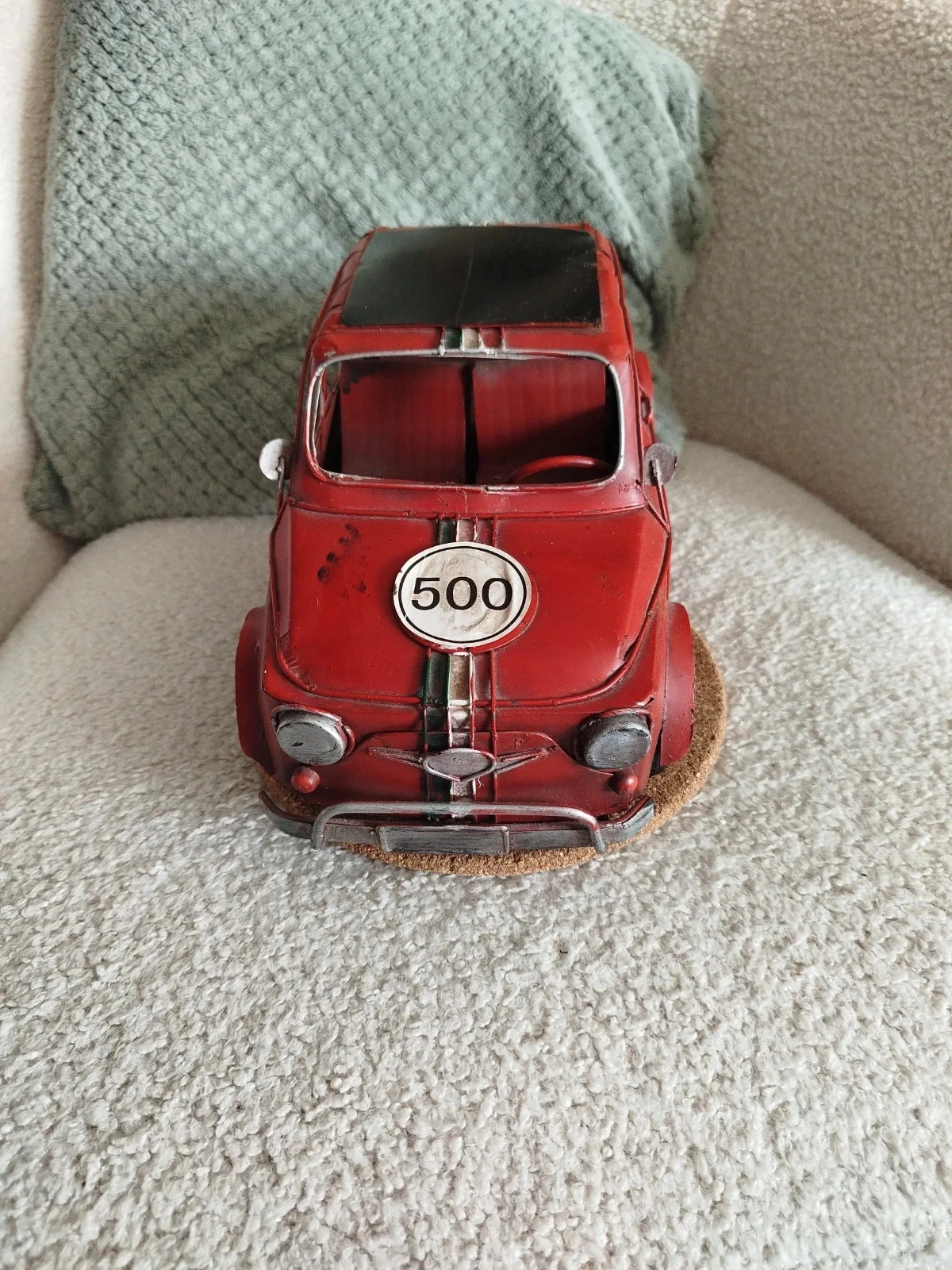 Voiture métal Fiat 500